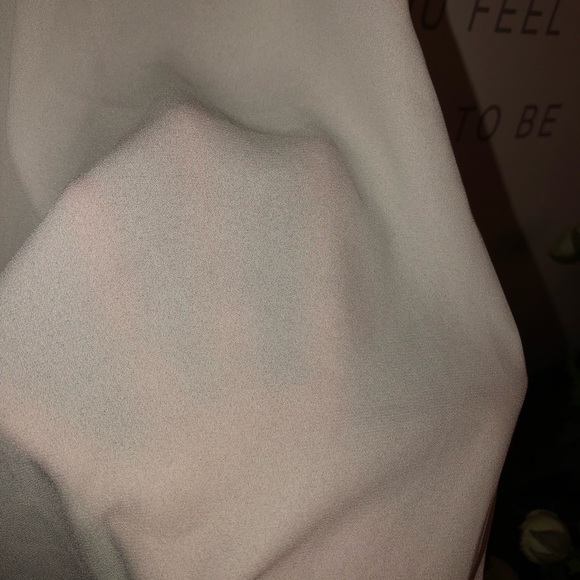 White sheer blouse - Picture 4 of 5